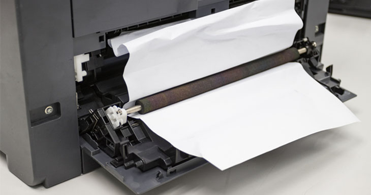 Comment enlever du papier coincé dans une imprimante ? 