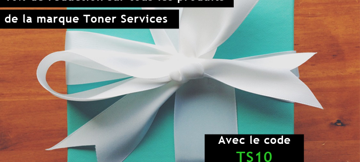 10% de réduction cartouches encre Toner Services
