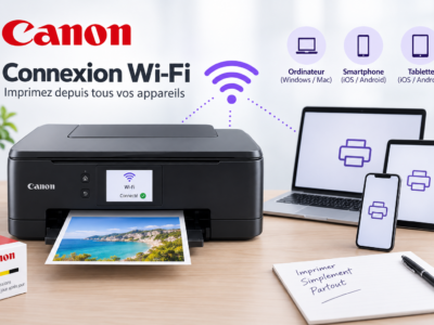Comment connecter une imprimante Canon en Wi-Fi ?