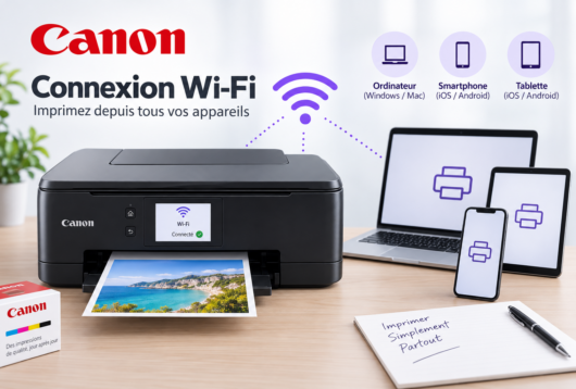 Comment connecter une imprimante Canon en Wi-Fi ?